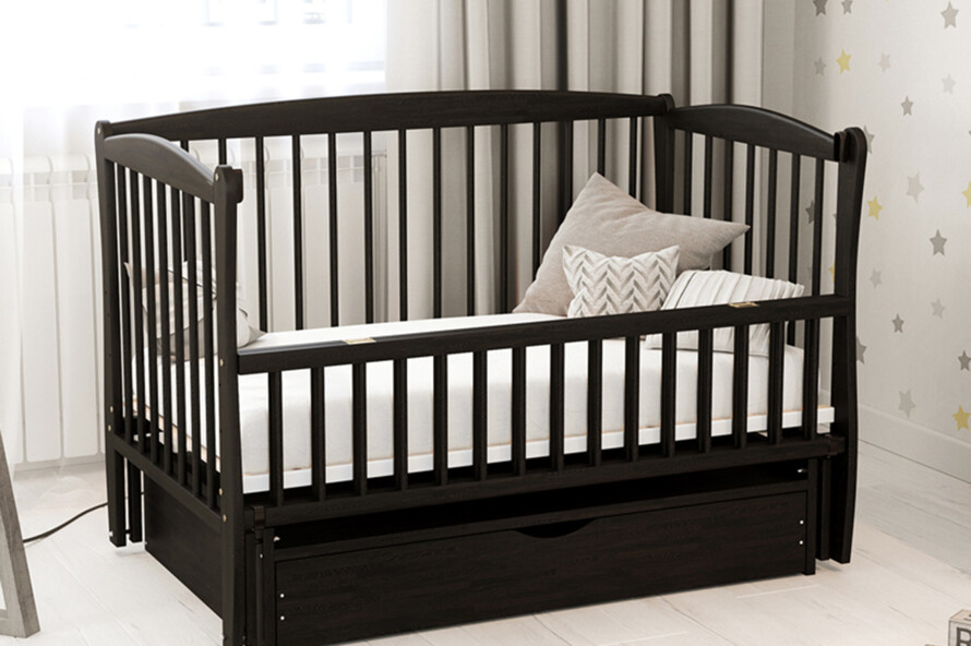 Кроватка детская Элит Цвет Венге