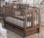 Кроватка детская Грация Цвет Орех