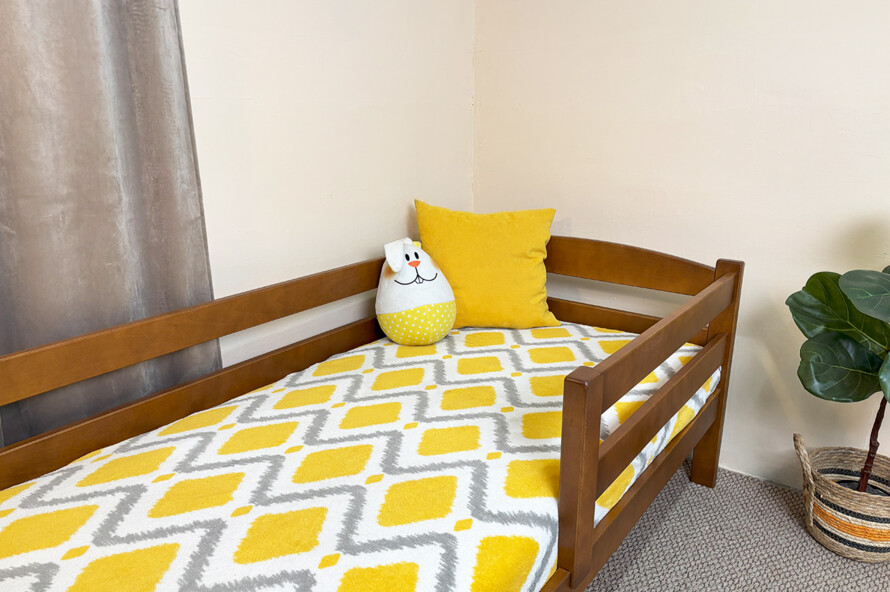 Кровать Лилу (массив бука) цвет тонированный