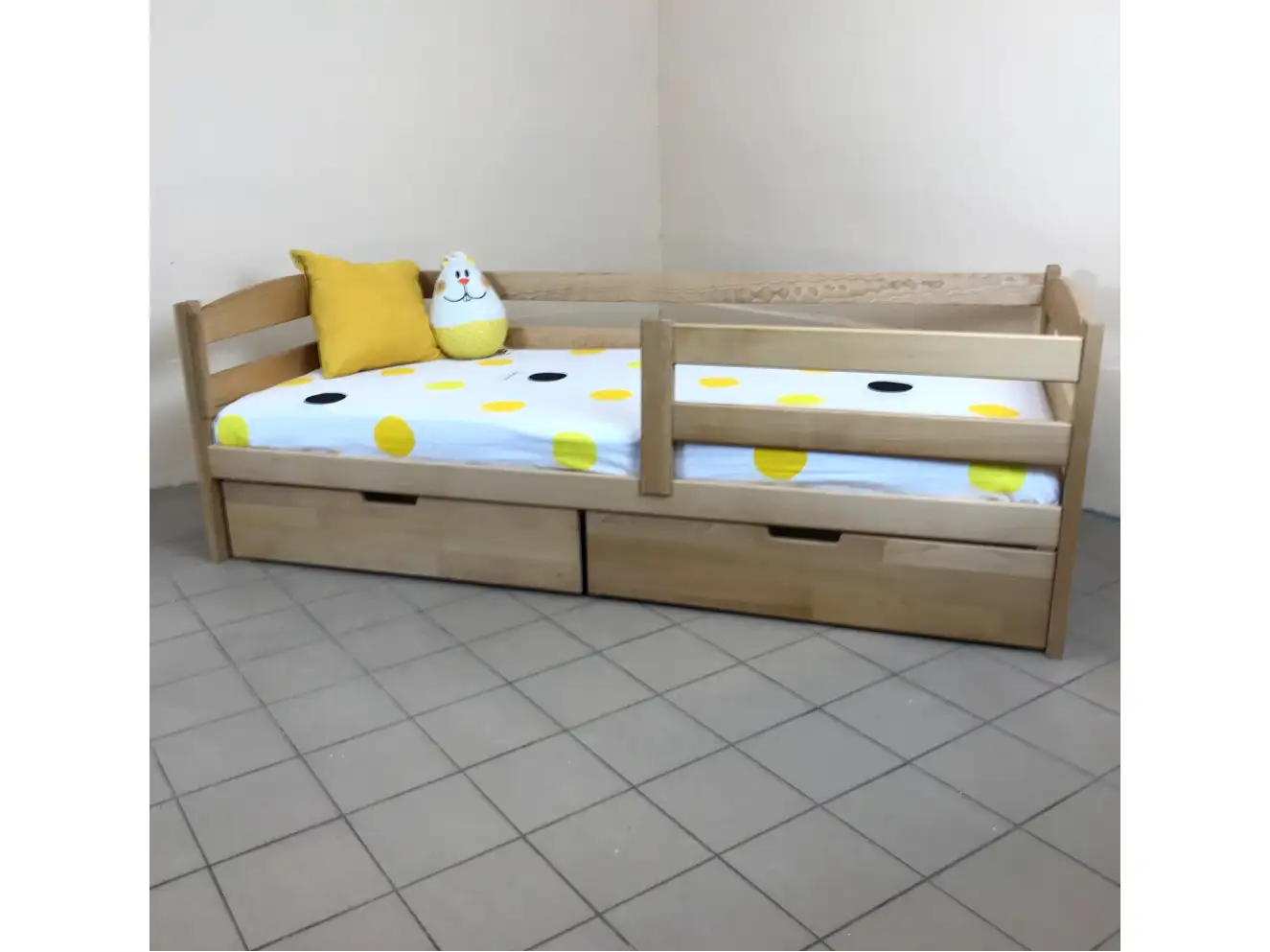 Ліжко Лілу (масив бука) колір натуральний Ліжко Лілу (масив бука) колір натуральний