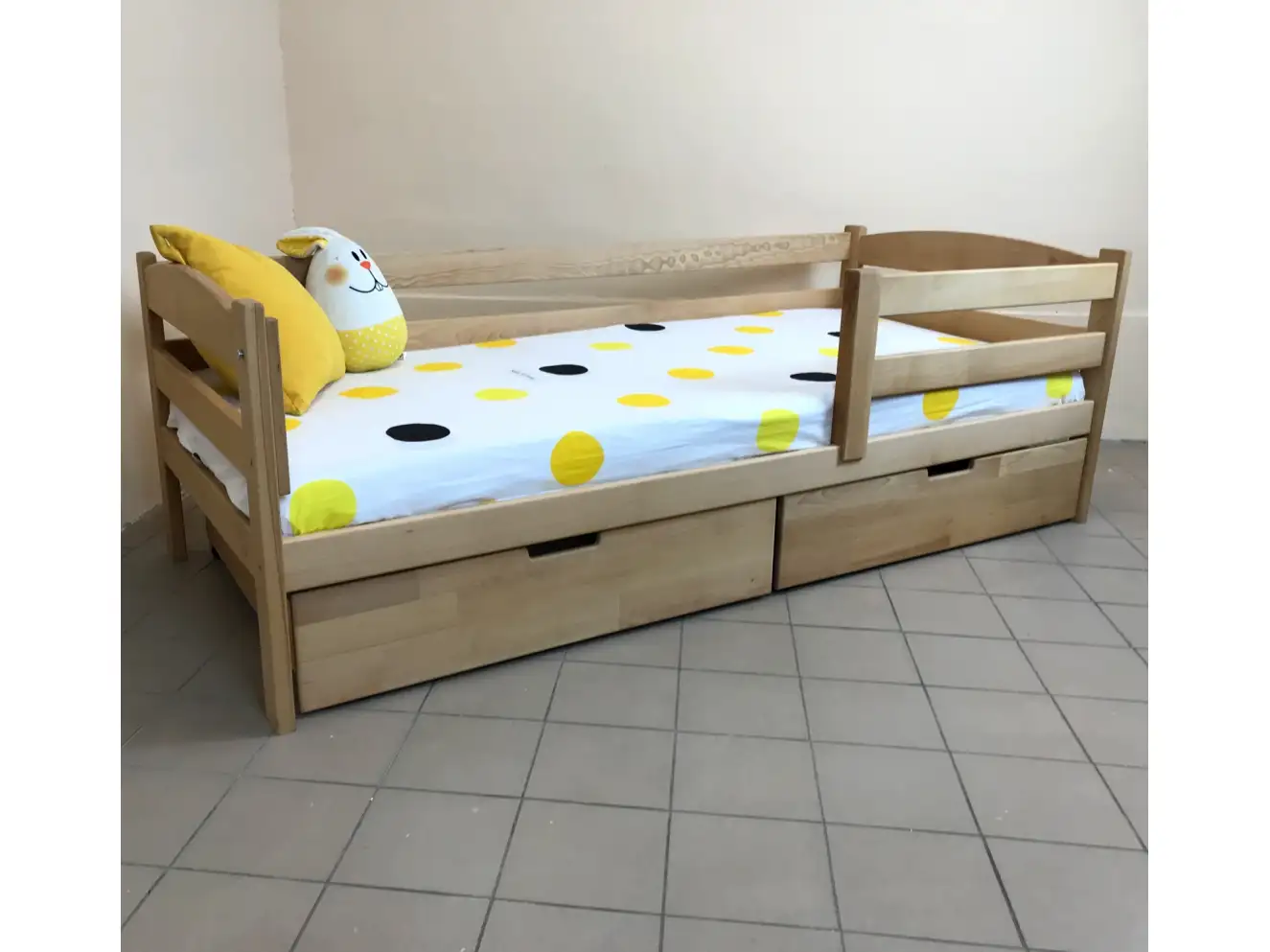 Ліжко Лілу (масив бука) колір натуральний Ліжко Лілу (масив бука) колір натуральний