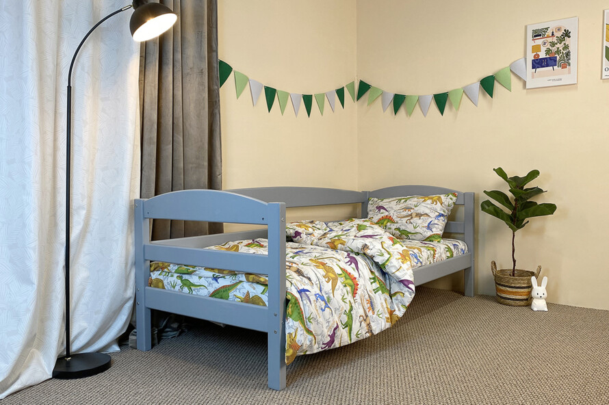 Детская кровать с дерева Солнышко Цвет RAL