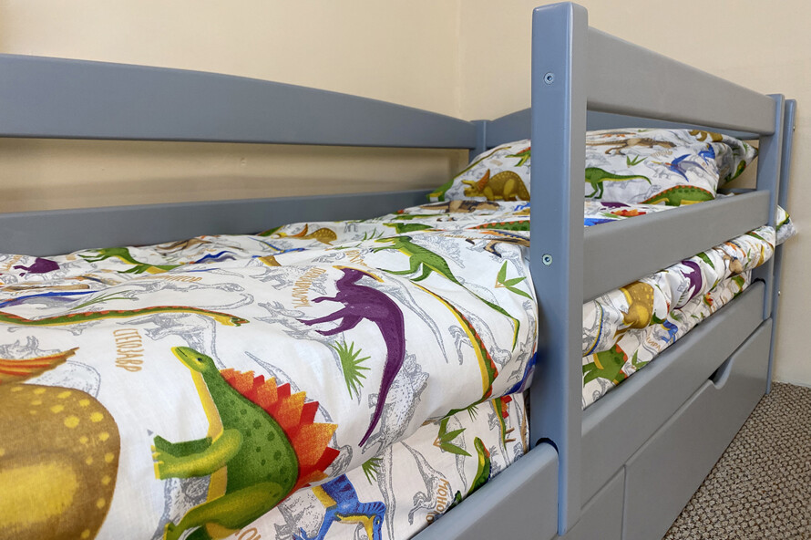 Детская кровать с дерева Солнышко Цвет RAL