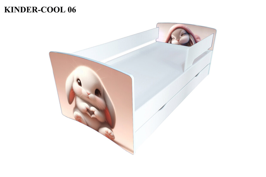 Ліжко Кіндер Кул - малюнки для хлопчика / KINDER-COOL