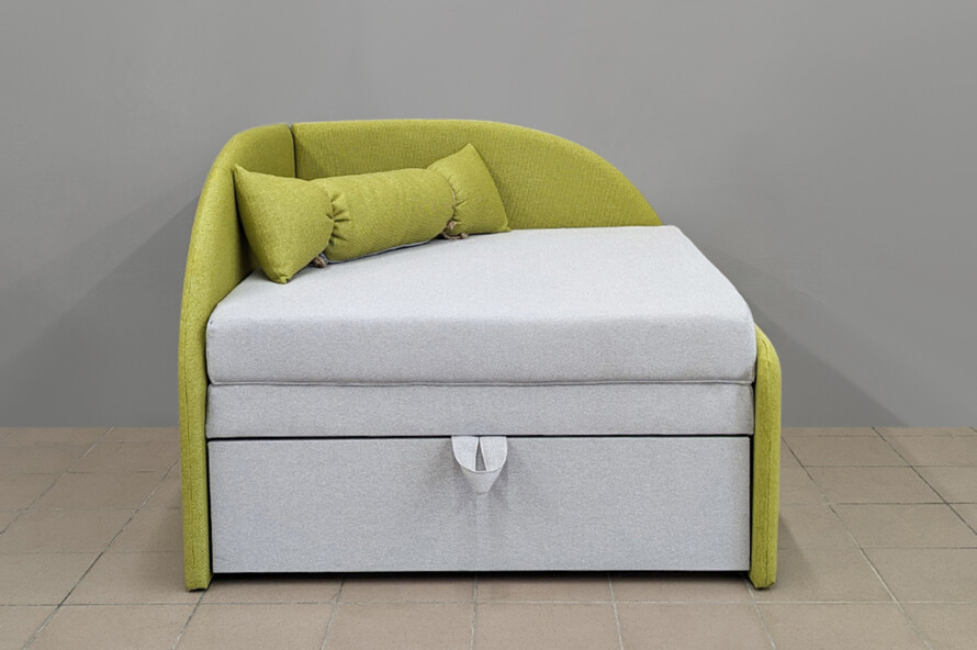 Крісло дитяче розкладне Малятко колір лайм