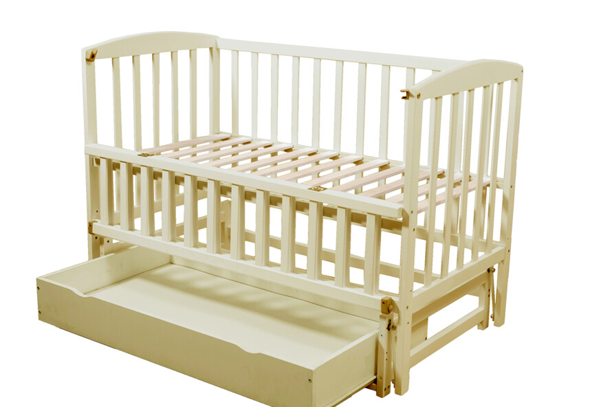 Ліжечко для малюків Valeri (Валері) Колір Слонова Кістка