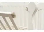 Кроватка для малышей Natali (Натали) Цвет Белый