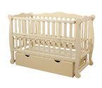 Кроватка для малышей Natali (Натали) Цвет Слоновая Кость