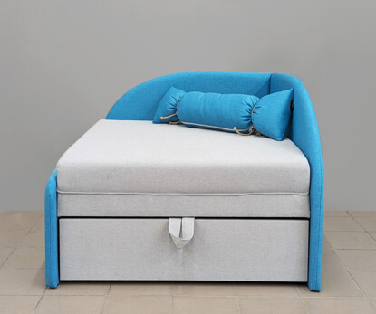 Крісло дитяче розкладне Малятко колір бірюзовий