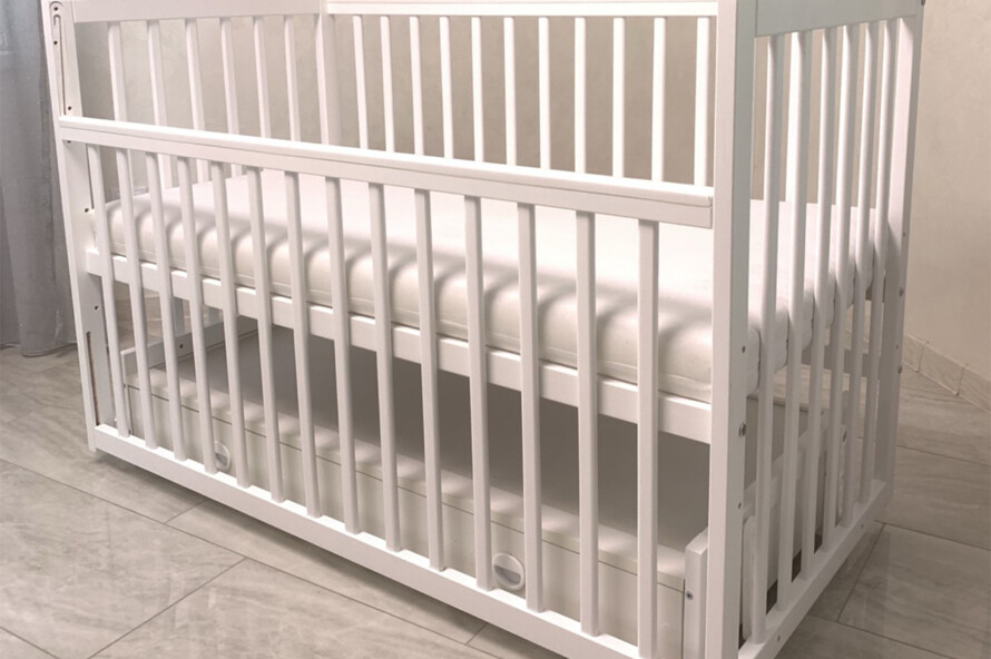 Дитяче ліжечко Софія Колір Білий