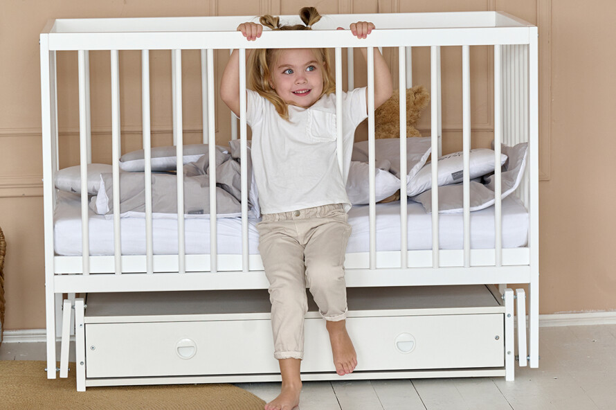 Кроватка детская Сказка Цвет Белый