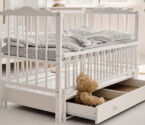 Дитяче ліжечко Ангеліна Колір Білий