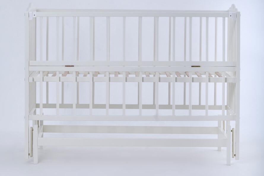 Дитяче ліжечко Ангеліна Колір Слонова Кістка