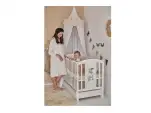 Кроватка детская Лили Цвет Белый