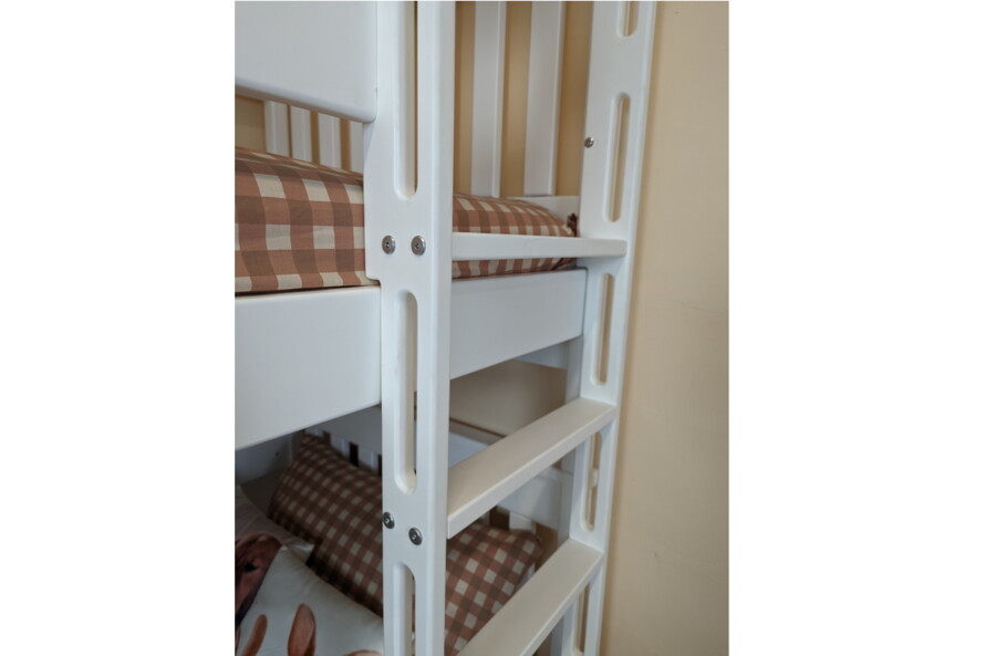 Ліжко двоярусне Мішель (бук) Колір Білий