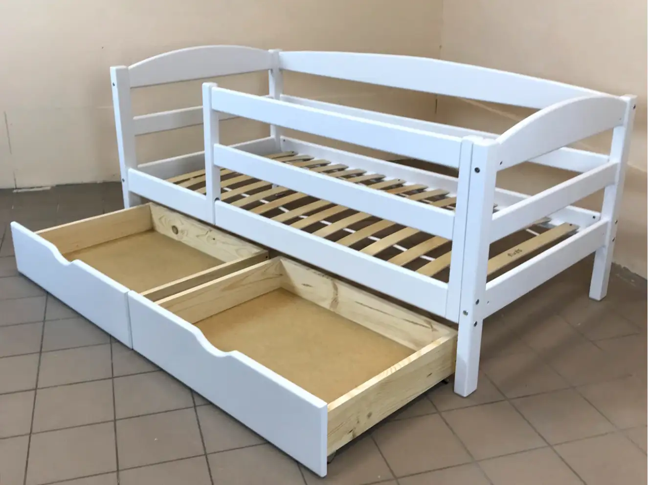 Ліжко дитяче Сонечко колір білий Ліжко дитяче Сонечко колір білий