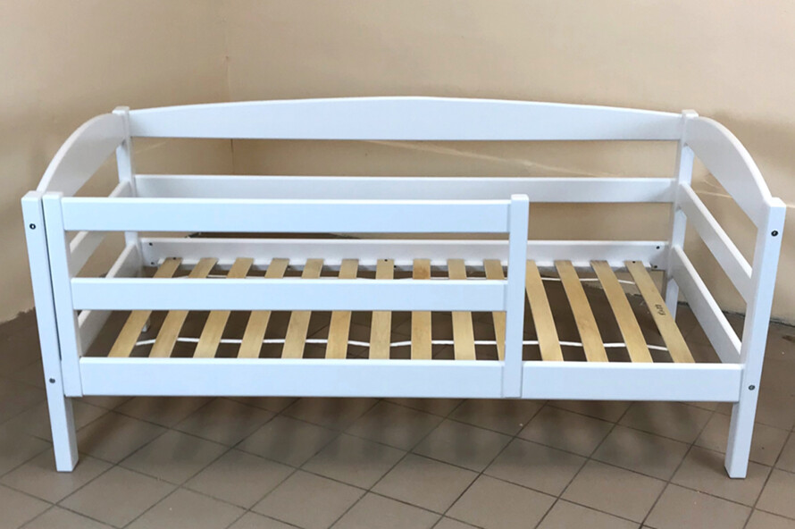 Кровать детская Солнышко цвет белый