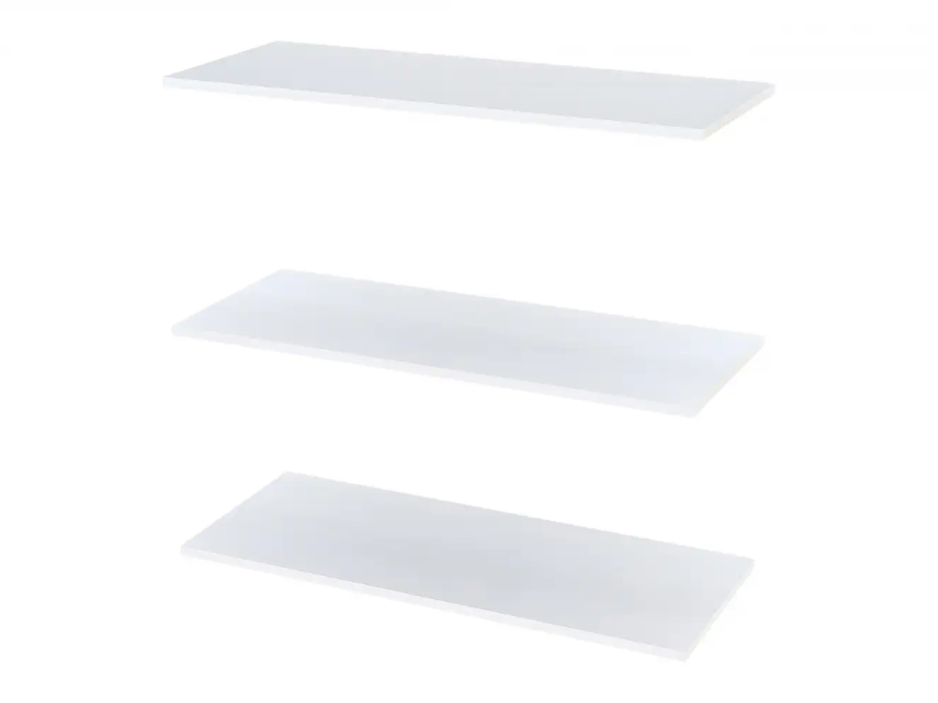 Шафа для одягу Промо / Promo з полицями Білий 2 ДСП Шафа для одягу Промо / Promo з полицями Білий 2 ДСП