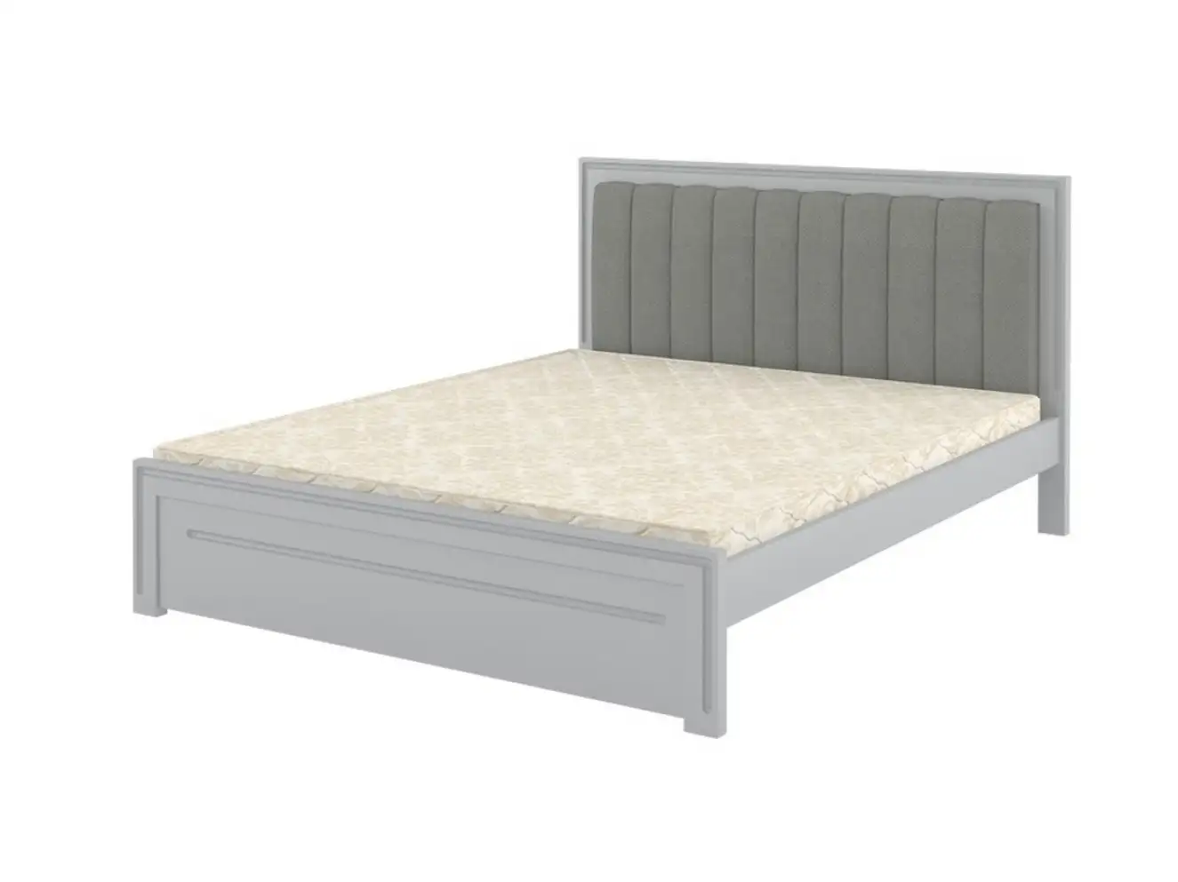 Ліжко з м`яким узголів`ям Торонто Колір RAL (білий, сірий тощо)