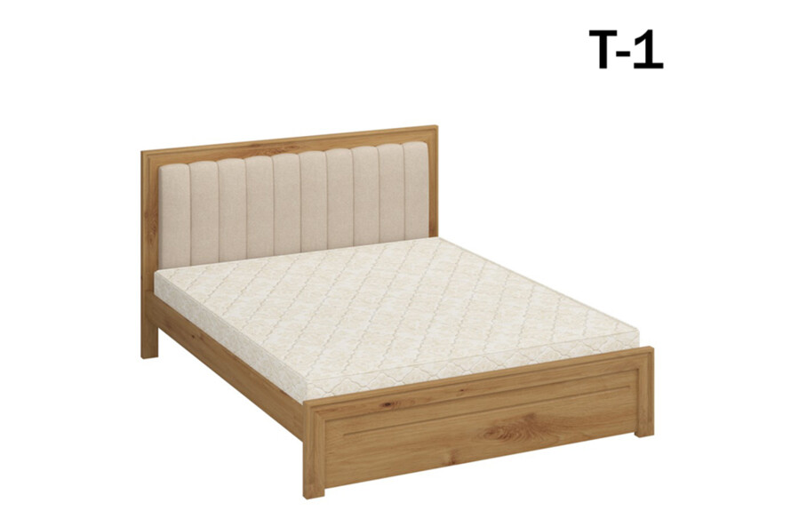 Кровать с мягким изголовьем Торонто Люкс Цвет RAL (белый, серый и т.д.)