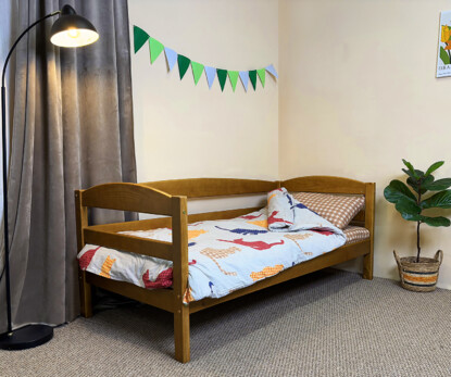 Ліжко Сонечко Колір Світлий Горіх