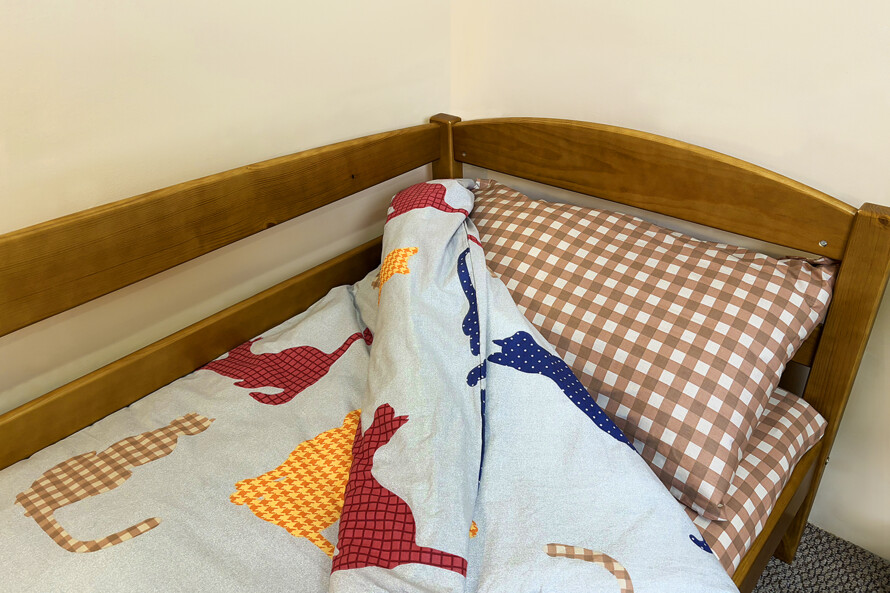 Ліжко Сонечко Колір Світлий Горіх