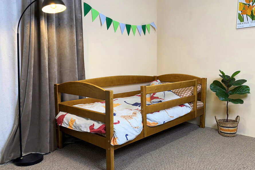 Ліжко Сонечко Колір Світлий Горіх