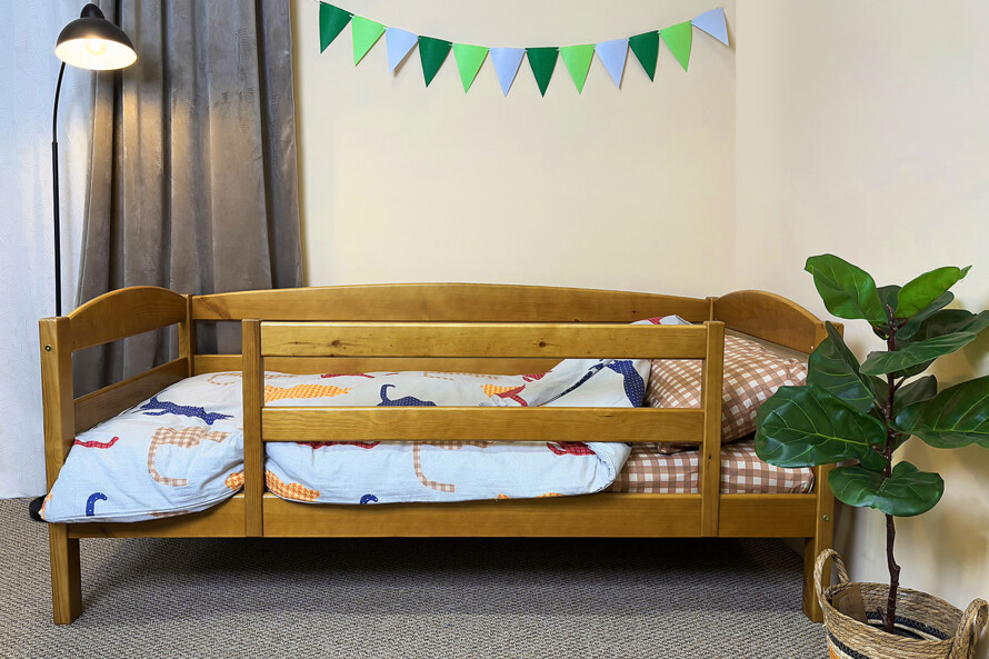 Ліжко Сонечко Колір Світлий Горіх