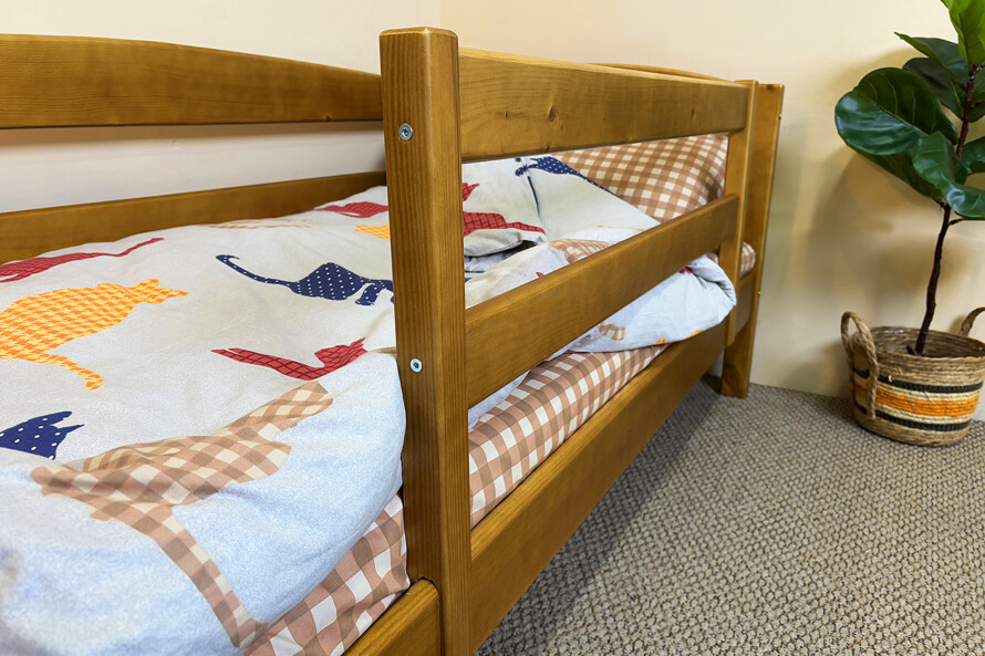 Ліжко Сонечко Колір Світлий Горіх