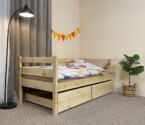 Детская кровать с дерева Симба (натуральный)