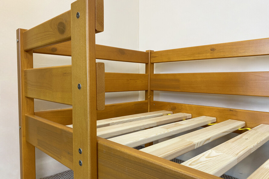 Детская кровать с дерева Симба (натуральный)