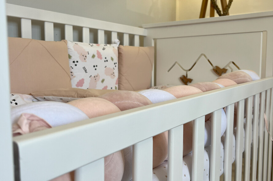 Ліжечко дитяче ЕММА Колір Білий