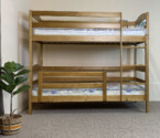 Ліжко двоярусне Сонечко ДУО (сосна) Горіх Світлий