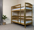 Ліжко двоярусне Сонечко ДУО (сосна) Горіх Світлий