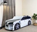 Кровать машина Премиум БМВ / PREMIUM BMW Цвет Белый