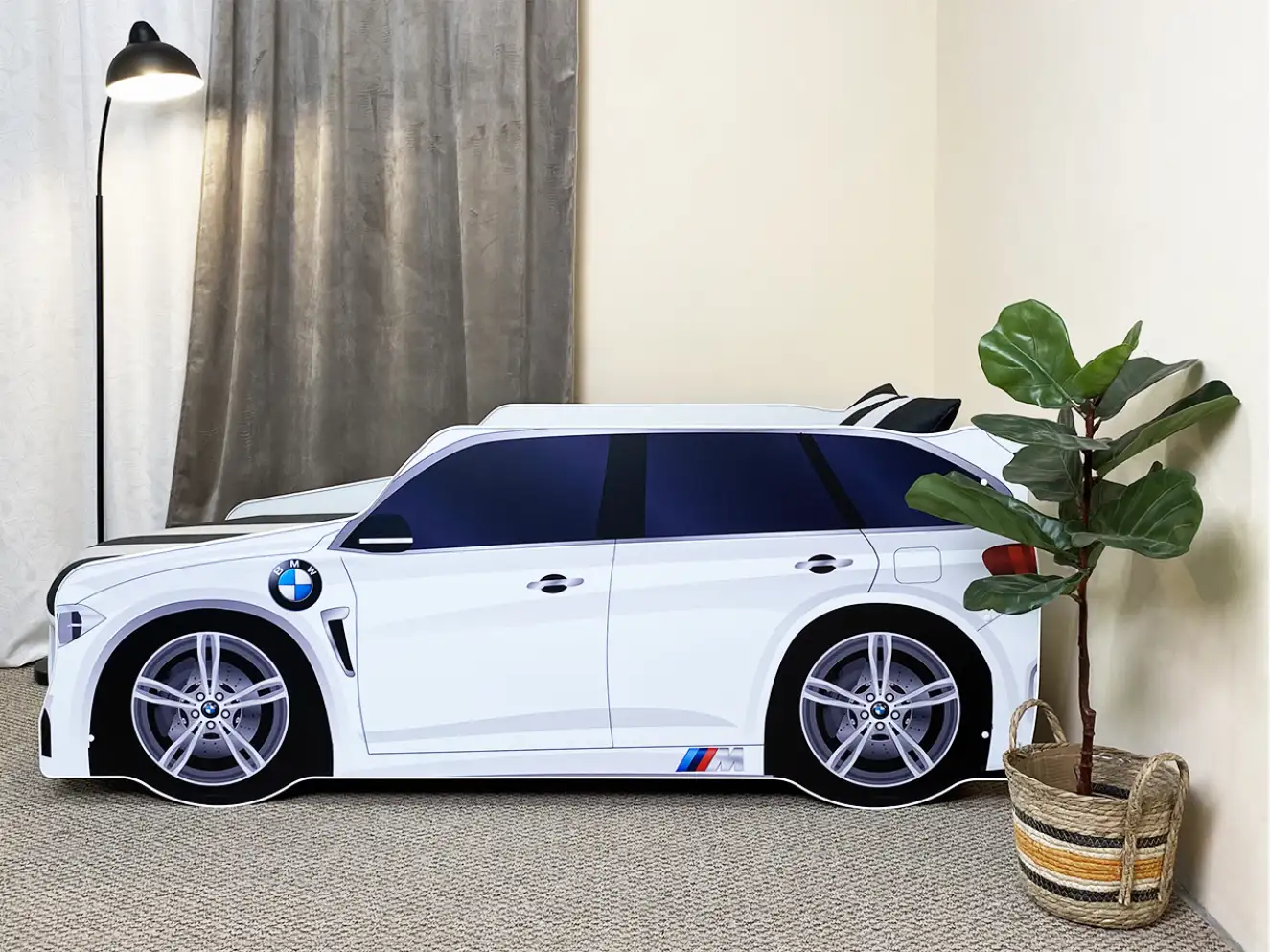 Акция Кровать машина Премиум БМВ Цвет Белый + акция за 1грн Акция Кровать машина Премиум БМВ Цвет Белый + акция за 1грн