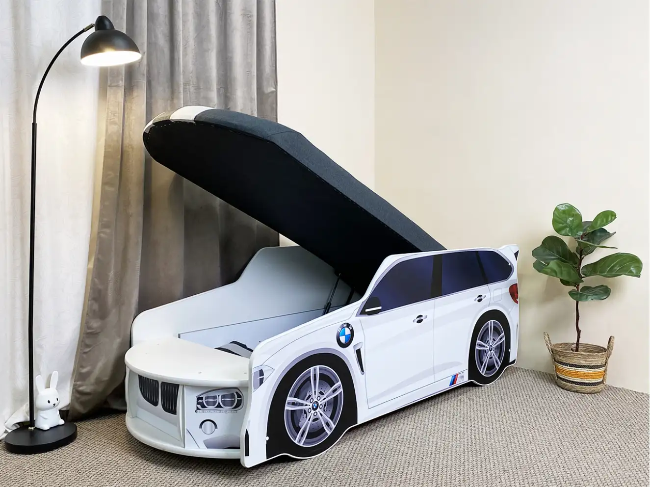 Акция Кровать машина Премиум БМВ Цвет Белый + акция за 1грн Акция Кровать машина Премиум БМВ Цвет Белый + акция за 1грн