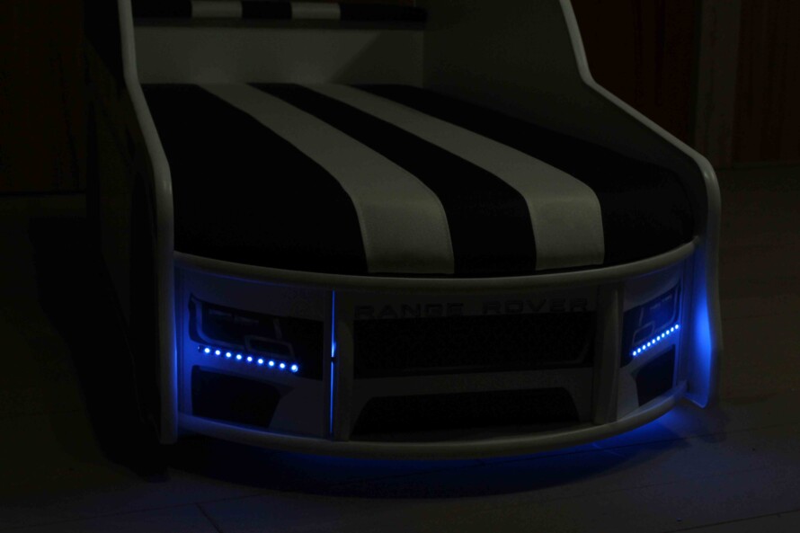 Кровать машина Премиум БМВ / PREMIUM BMW Цвет Белый