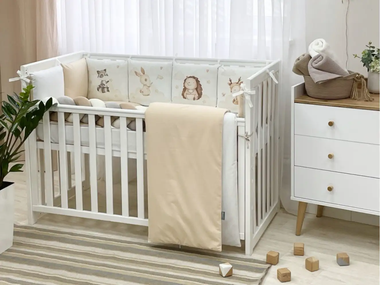 Комплект постільної білизни Арт Дизайн Friends бежевий