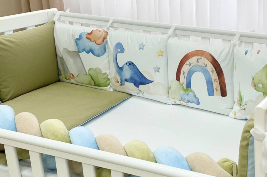 Комплект постільної білизни Арт Дизайн Діно, оливковий