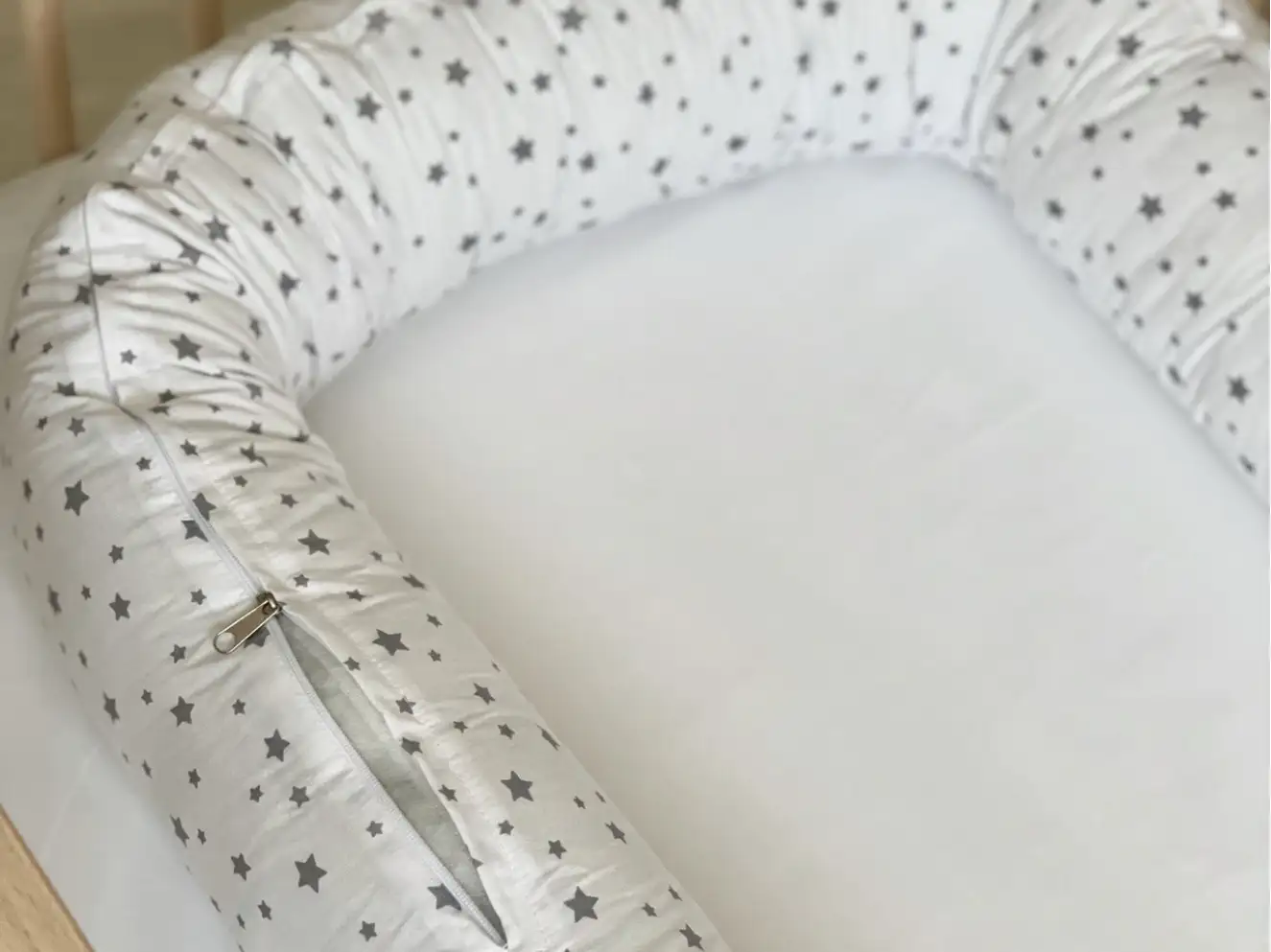 Комплект постільної білизни SMART зірка розсип сіра Комплект постільної білизни SMART зірка розсип сіра