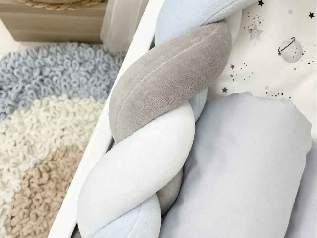 Комплект постільної білизни Happy night Галактика сірий Комплект постільної білизни Happy night Галактика сірий