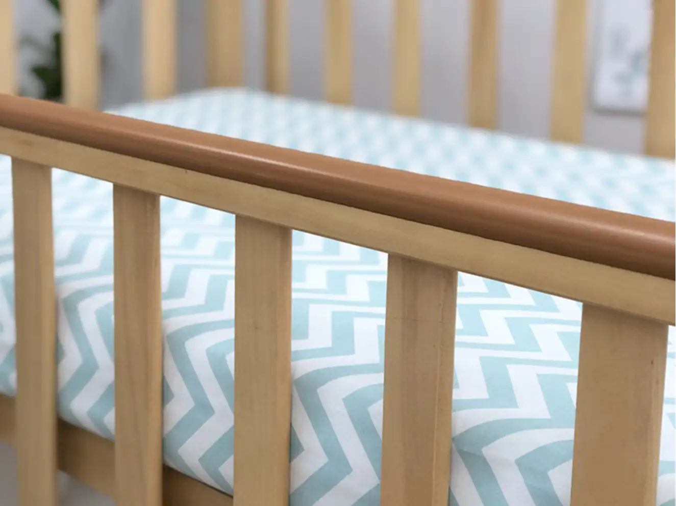 Простирадло дитяче Зигзаг м`ятний Простирадло дитяче Зигзаг м`ятний