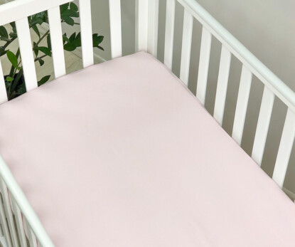 Простынь детская Розовая