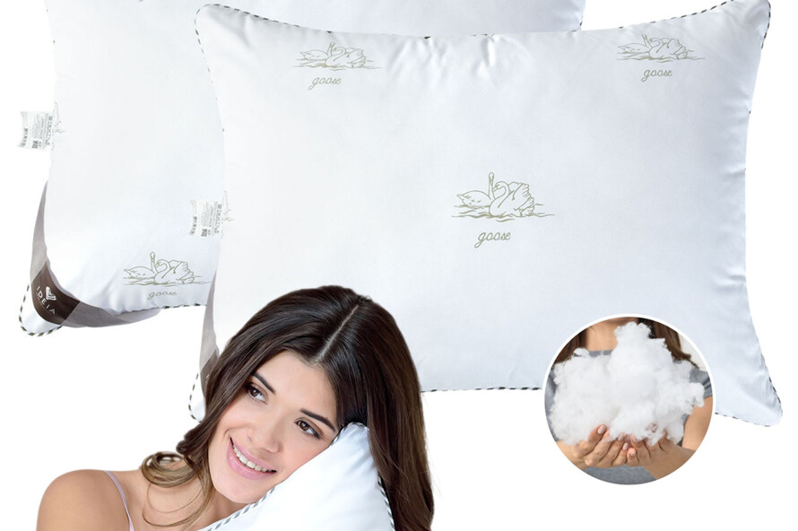 Подушка Super Soft Classic 50х70 см аналог лебединого пуху