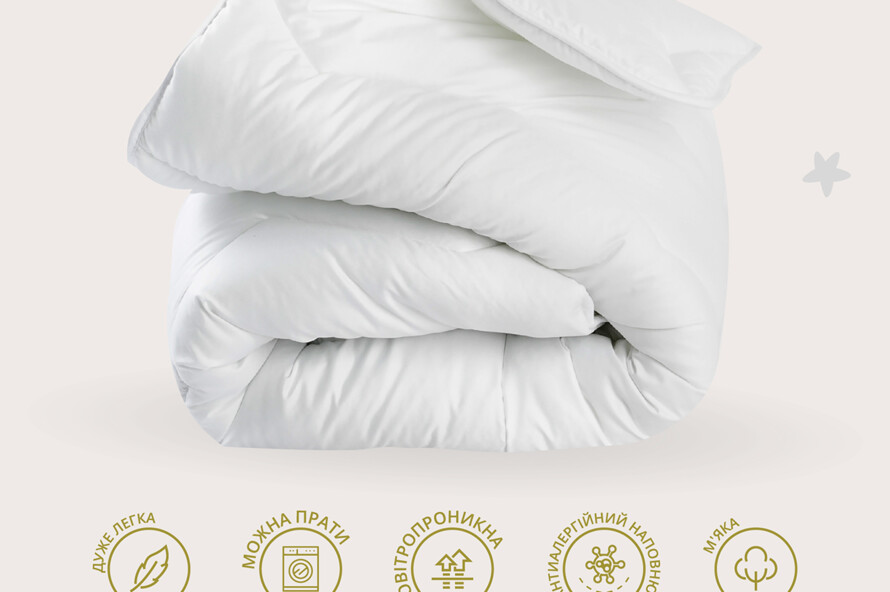 Набір дитячий у ліжечко Comfort ковдра 100х135 см та подушка 40х60 см