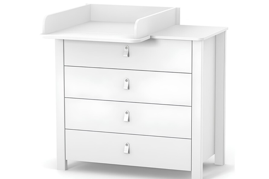 Комод Верес Монако 900 цвет белый