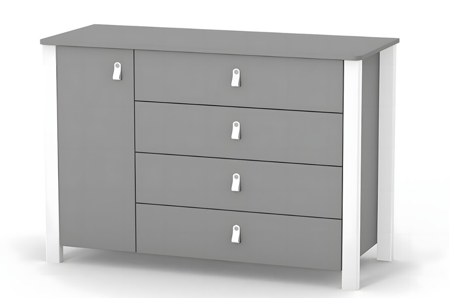 Комод Верес Монако 1200 колір графіт