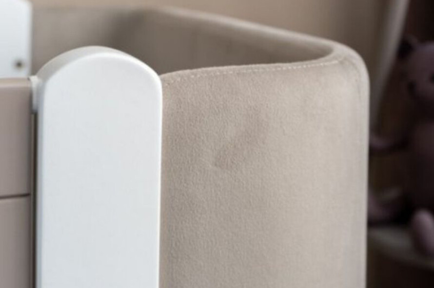 Дитяче ліжечко Верес Монако Велюр колір капучино-білий