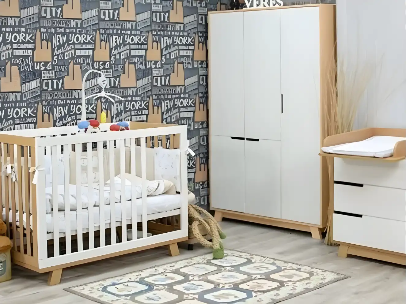 Комод Верес Манхеттен 900 (біло-буковий) Комод Верес Манхеттен 900 (біло-буковий)